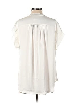 Label Short Sleeve Blouse (view 2)