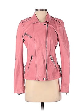 Rebecca Taylor Faux Leather Jacket (view 1)