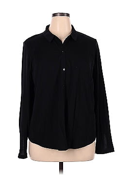 Eileen Fisher Long Sleeve Button-Down Shirt (view 1)