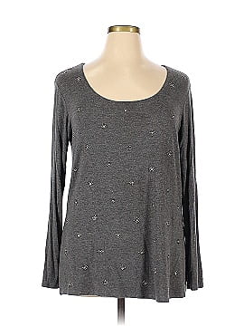 DressBarn Long Sleeve T-Shirt (view 1)