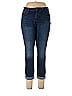 Old Navy Solid Blue Jeans Size 10 - photo 1