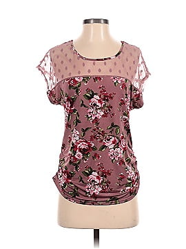 Ivory Rose Short Sleeve Top (view 1)