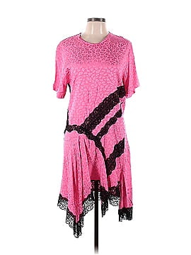 Koché Pink Leopard Tee Dress (view 1)