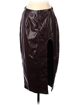 Missguided Faux Leather Skirt (view 1)