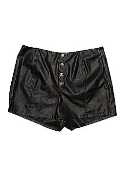 Dao Chloe Dao Faux Leather Shorts (view 1)