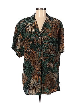 Linda Allard Ellen Tracy Short Sleeve Silk Top (view 1)