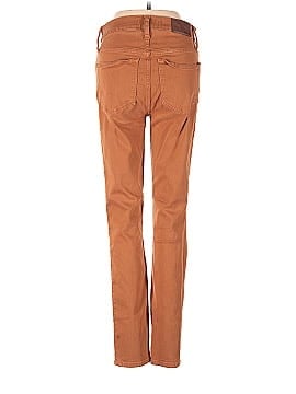 Madewell 9" Mid-Rise Skinny Jeans: Garment-Dyed Button-Front Edition (view 2)