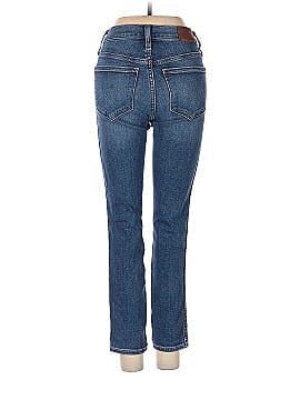 Madewell Petite 10" High-Rise Roadtripper Supersoft Skinny Jeans in Monroe Wash (view 2)