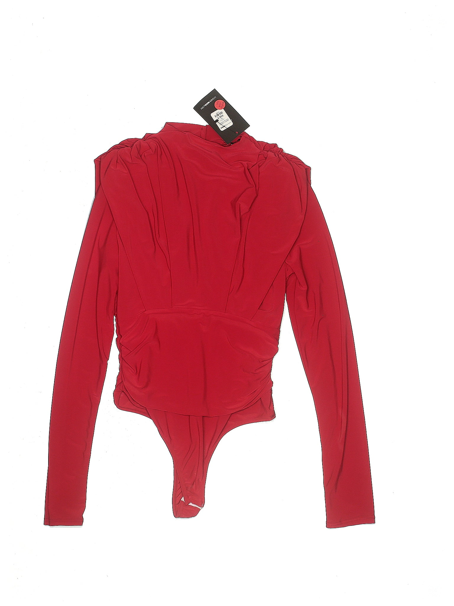 Fashion Nova Red Bodysuit Size S 40 off thredUP