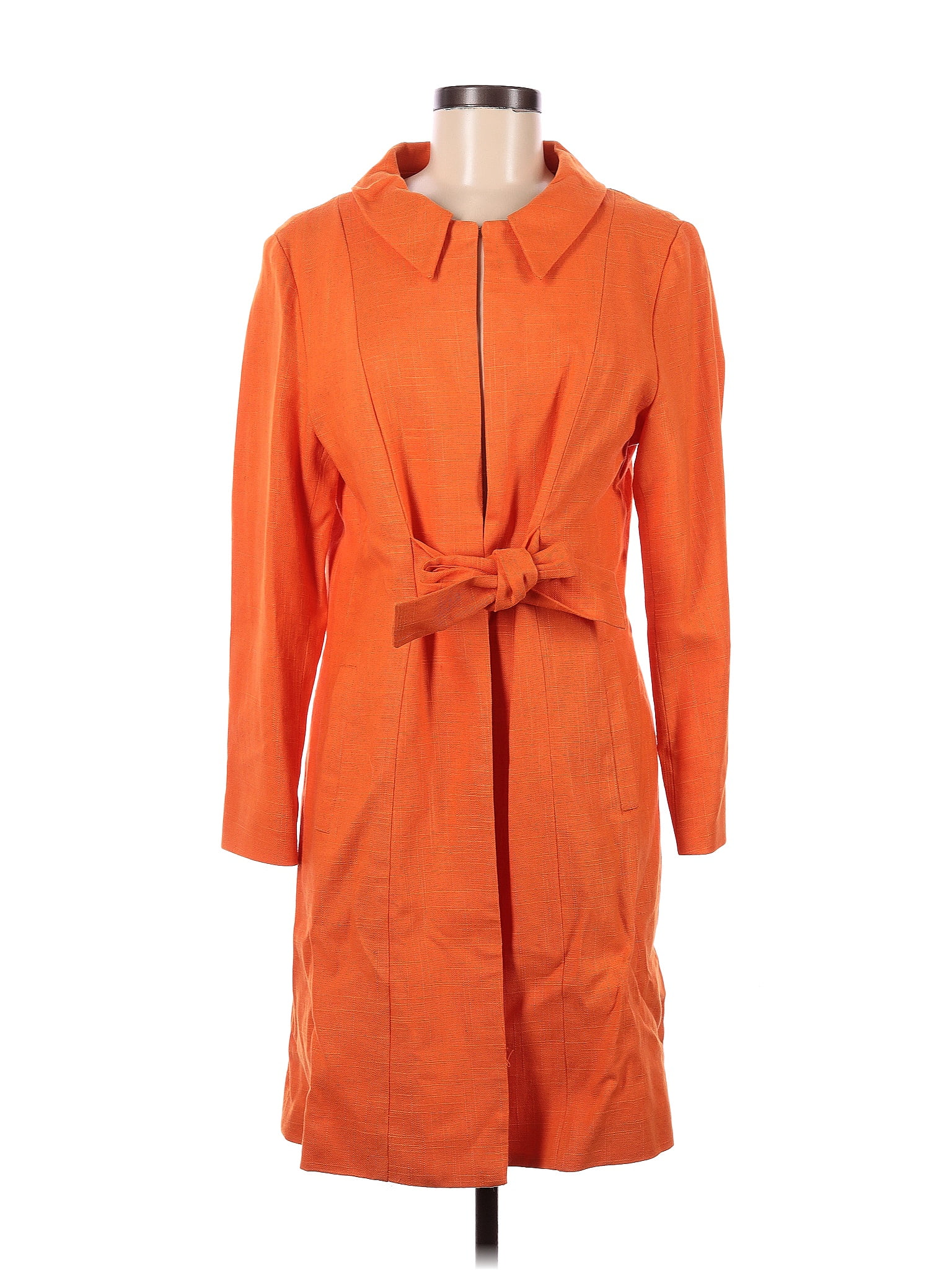 J. Peterman Orange Jacket Size 8 80 off ThredUp