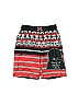Star Wars 100% Polyester Stripes Multi Color Red Board Shorts Size S (Kids) - photo 1