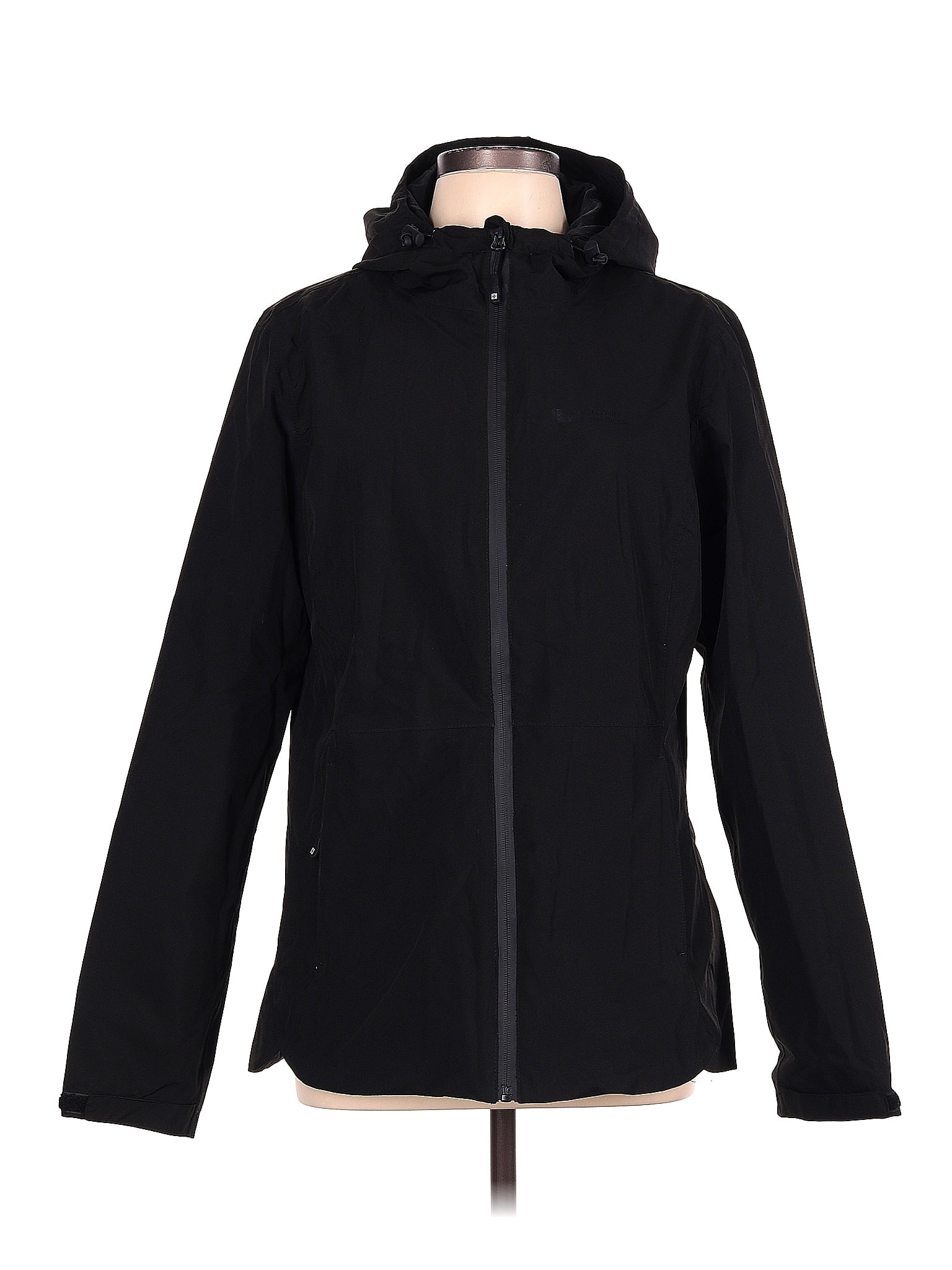 Weatherproof 100% Polyester Solid Black Jacket Size 10 - 69% off | thredUP