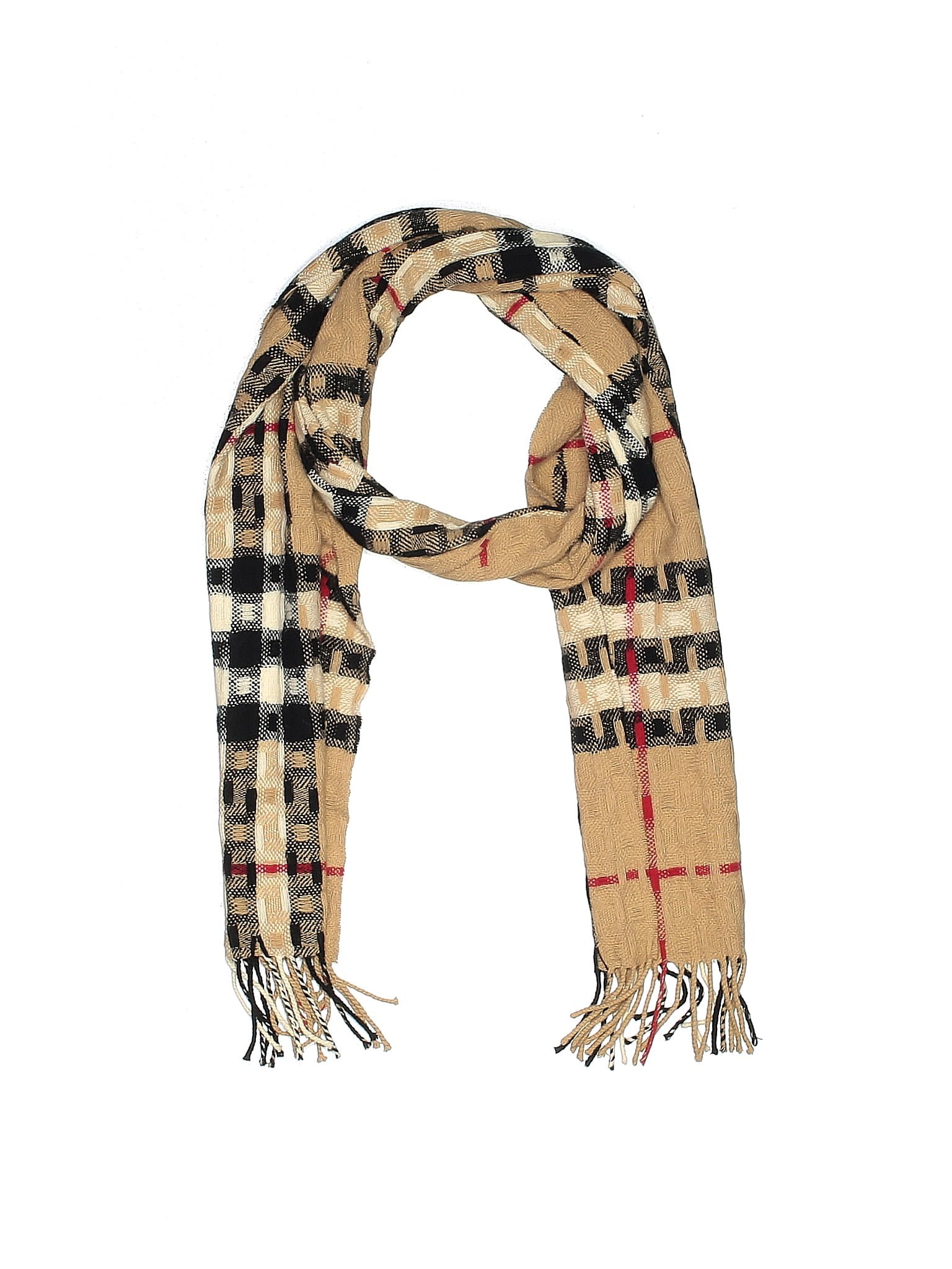 Burberry Plaid Tan Scarf One Size 33 off thredUP