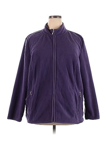 Karen scott clearance sport fleece jacket