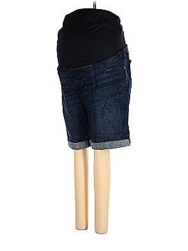 Isabel Maternity Denim Shorts (view 1)