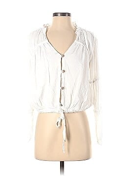 Love, Whit by Whitney Port Ivory Peasant Top (view 1)