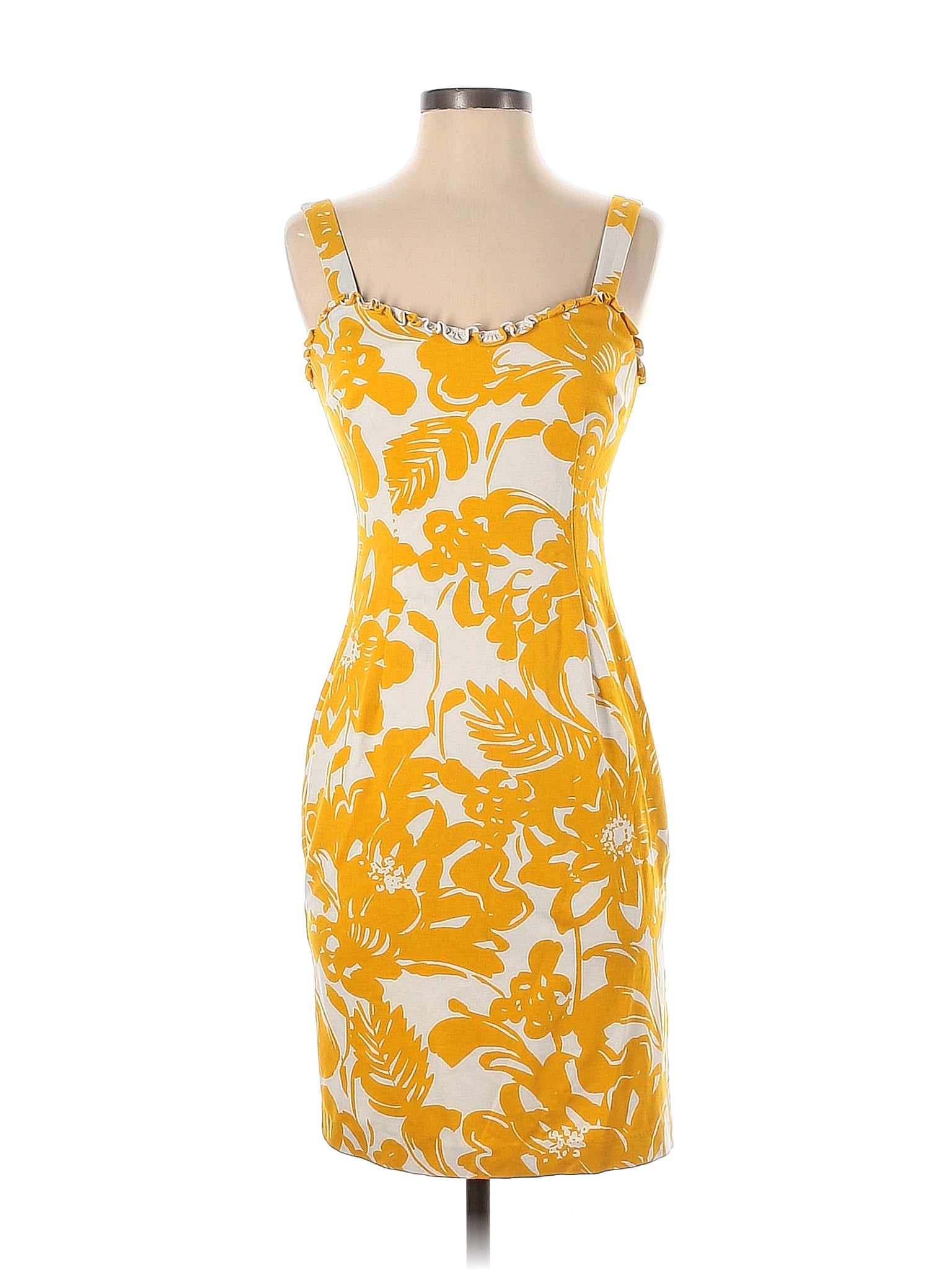 Trina Turk Yellow Zile Dress Size 0 75 off thredUP