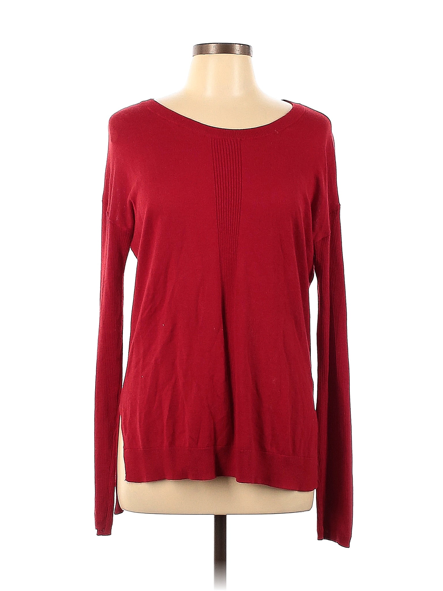 Shrinking Violet Red Pullover Sweater Size M 78 off thredUP