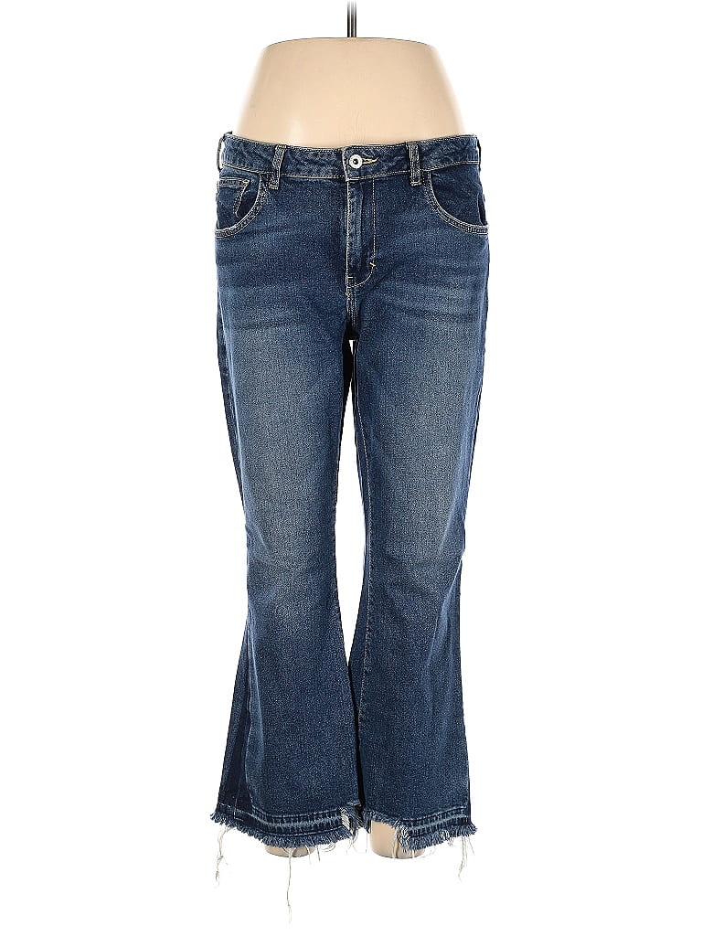 Zara Blue Jeans Size 12 - 55% off | thredUP