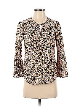 Drake's for J.Crew Long Sleeve Blouse (view 1)