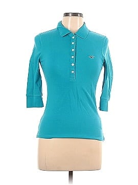 Hollister 3/4 Sleeve Polo (view 1)