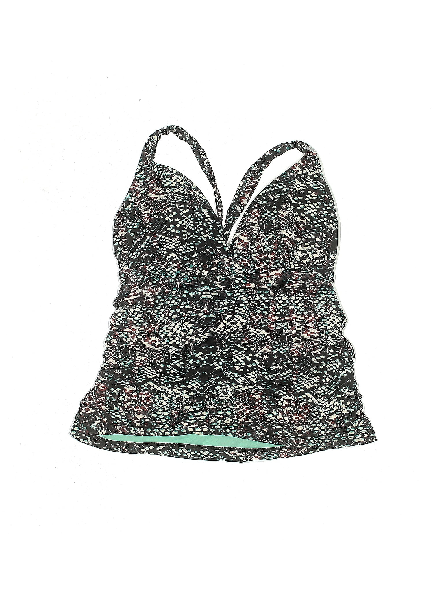 Athleta Green Swimsuit Top Size L 55 off thredUP