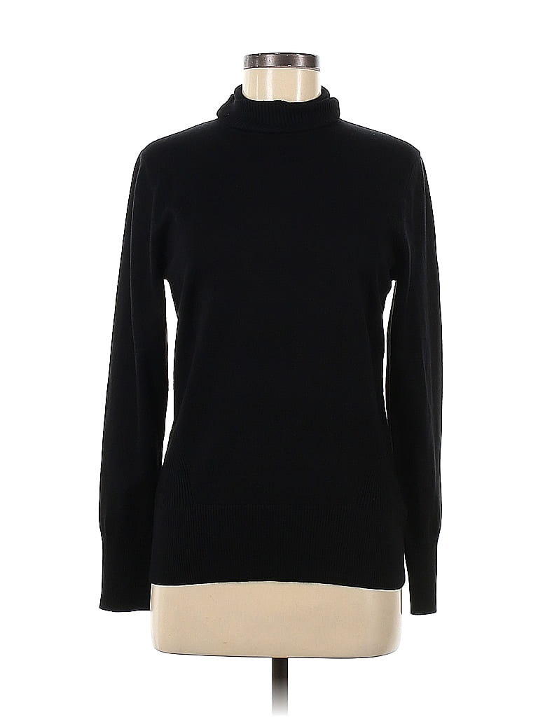 Cable & Gauge Black Turtleneck Sweater Size M - 52% off | thredUP