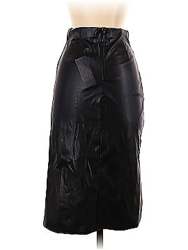 Micas Faux Leather Skirt (view 2)