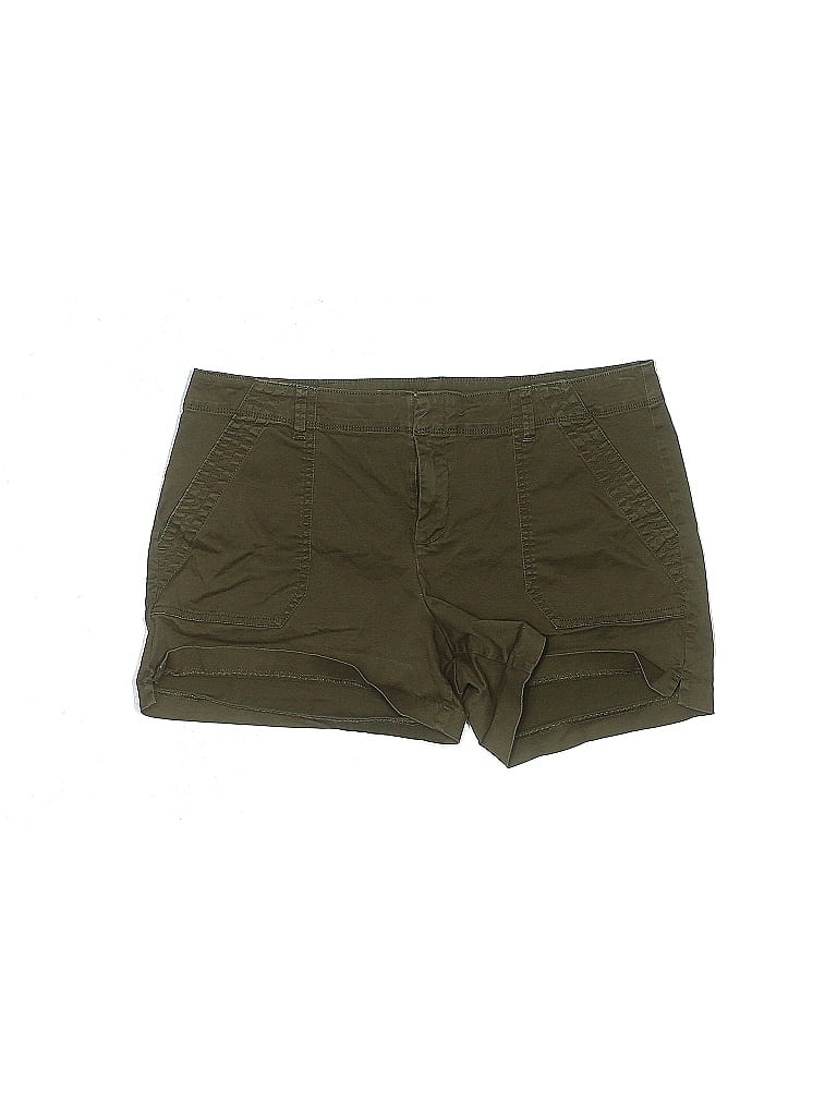 San Francisco Solid Tortoise Green Khaki Shorts Size 14 - photo 1