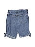 Crazy 8 Solid Blue Denim Shorts Size 7 - photo 2