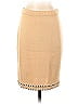 St. John Collection Solid Tan Casual Skirt Size 2 - photo 1