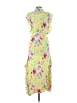 Marissa Webb Collective Button Front Ruffle Midi Dress (view 2)