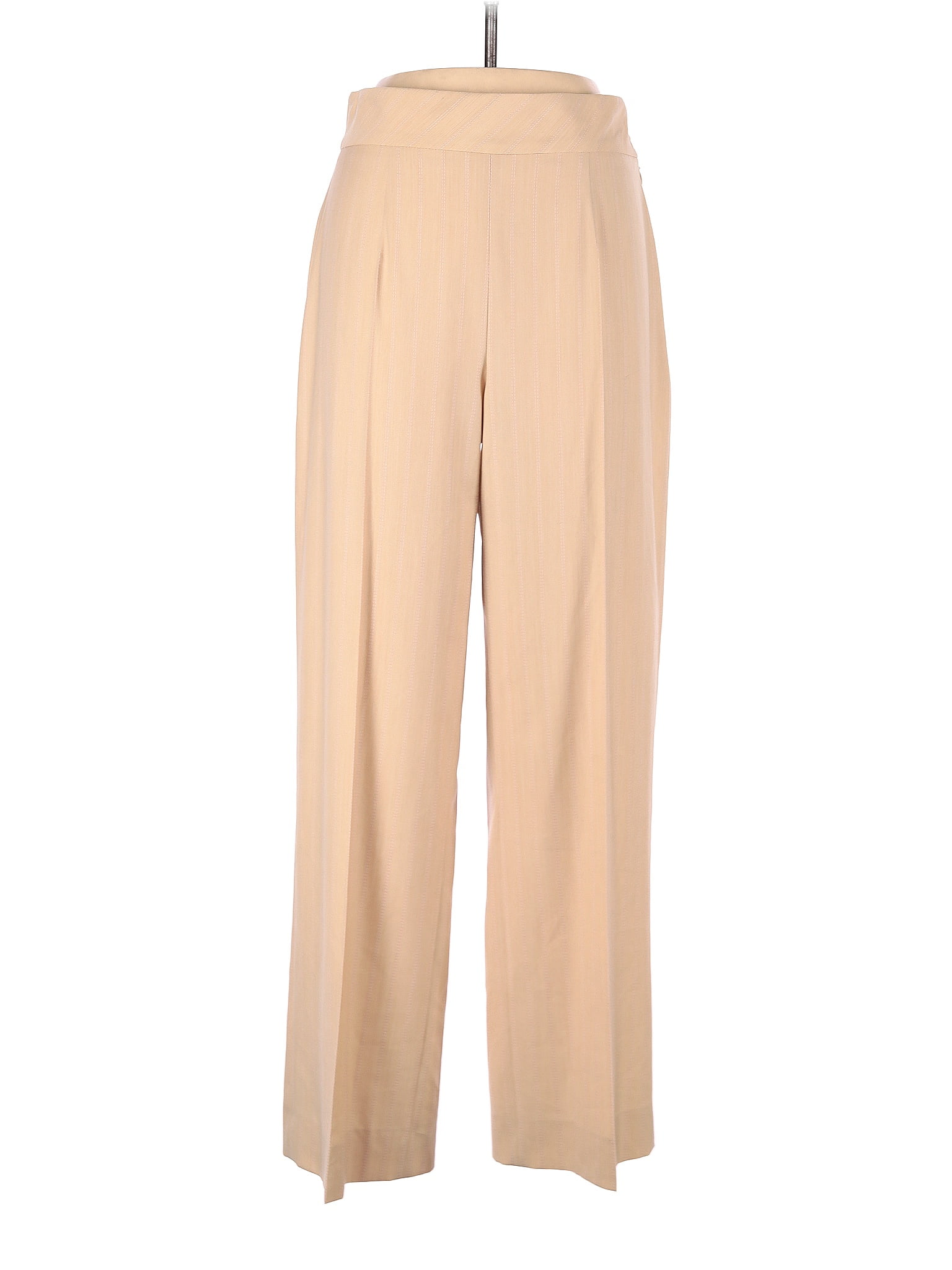 Escada Solid Tan Dress Pants Size 40 (EU) - 93% off | thredUP