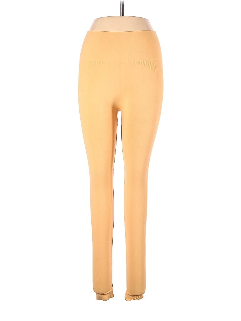 ASSORTED BRANDS Pre-owned Active Pants In Yellow