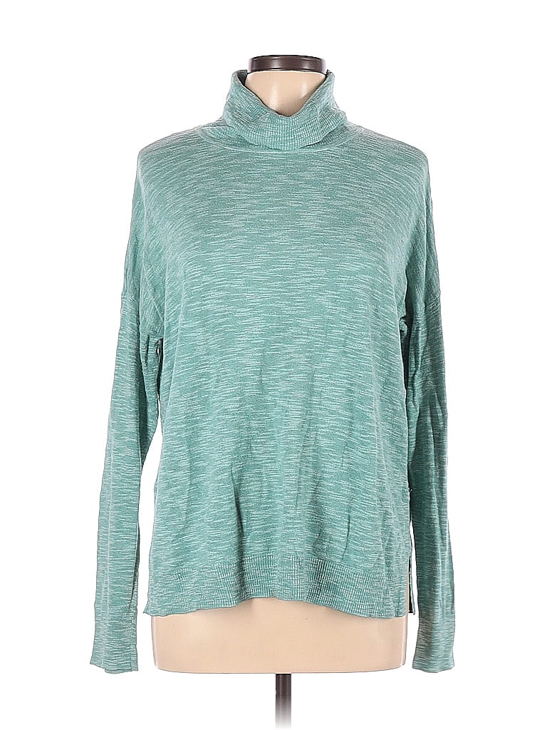 Sonoma Goods for Life Teal Turtleneck Sweater Size L - photo 1