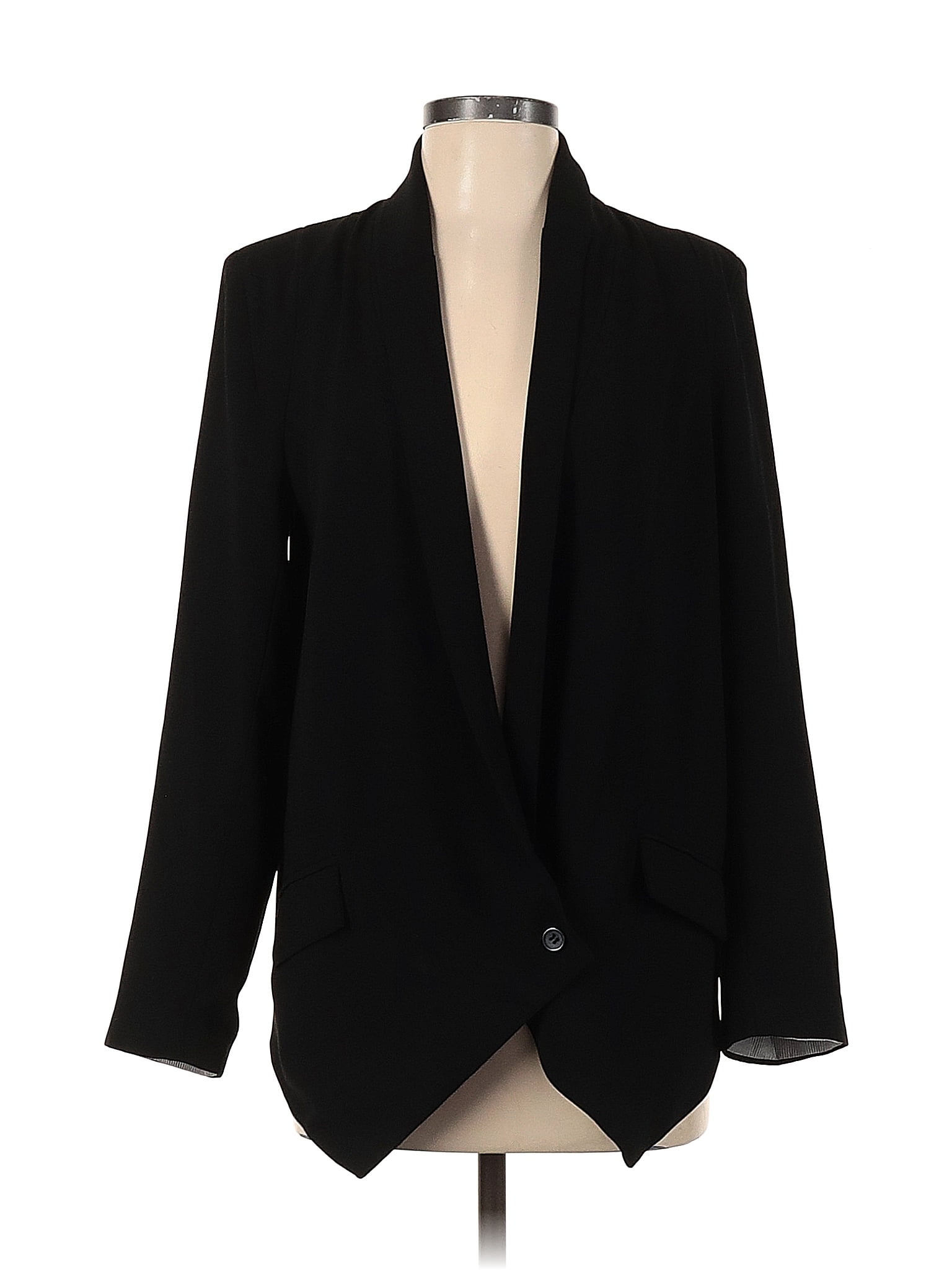 Cartonnier Solid Black Blazer Size S 78 Off Thredup