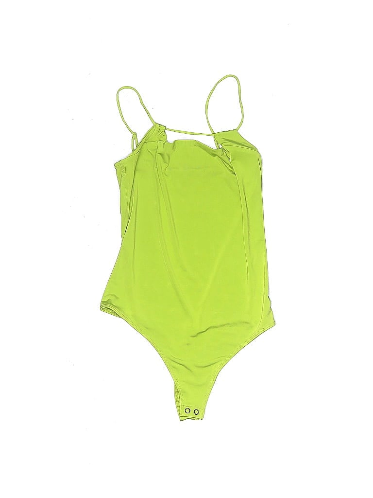 Pre-owned Express Bodysuit In Green