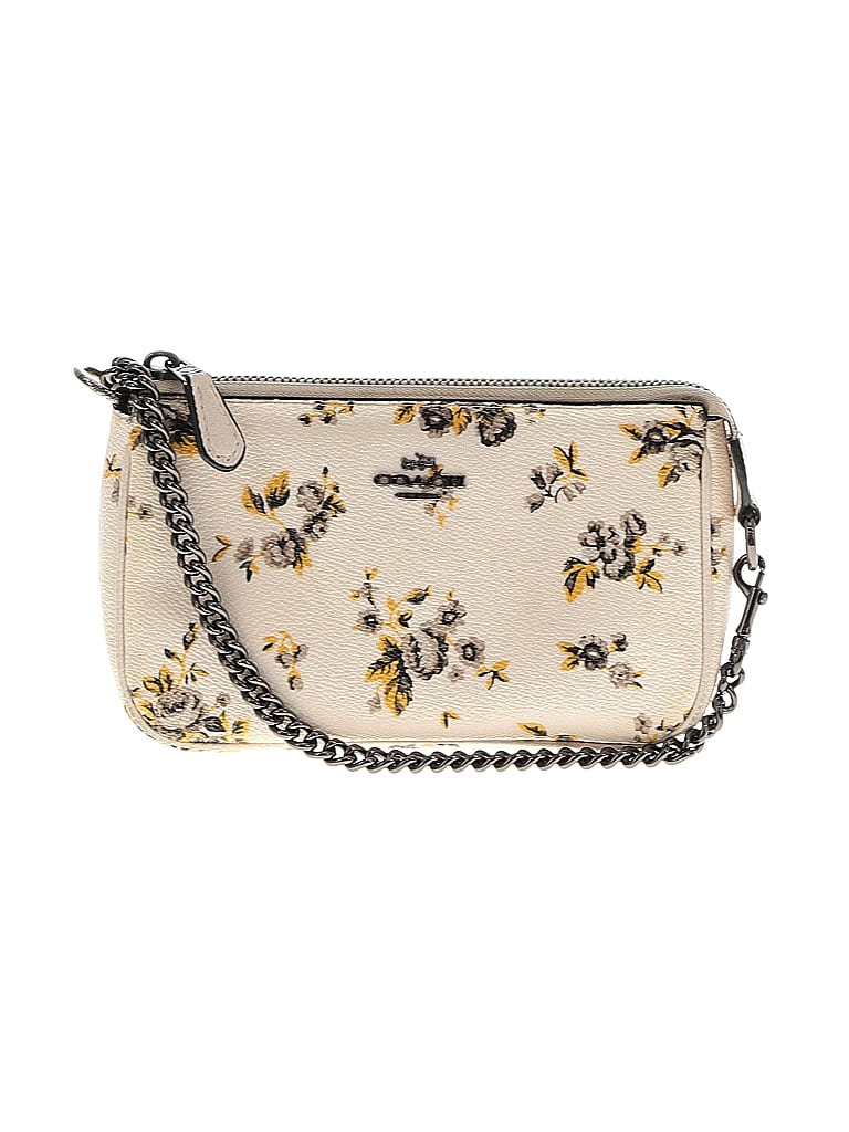 Coach Floral Ivory Yellow Satchel One Size - photo 1