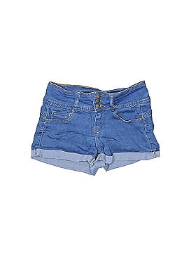 Wax Jean Denim Shorts (view 1)
