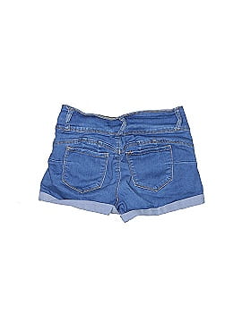 Wax Jean Denim Shorts (view 2)