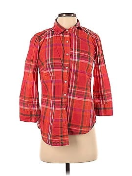 JCPenney 3/4 Sleeve Button-Down Shirt (view 1)