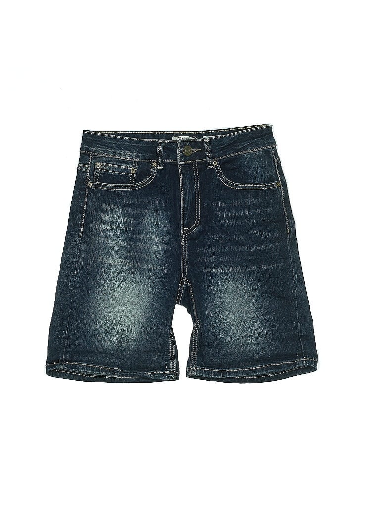 Pre-owned Indigo Rein Denim Shorts In Blue