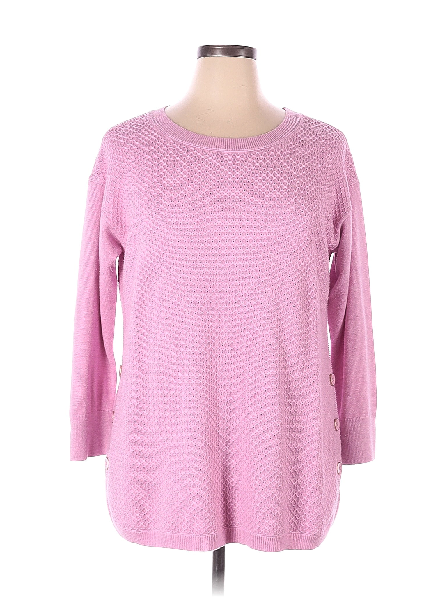 Talbots Pink Pullover Sweater Size 1X (Plus) - 73% off | thredUP