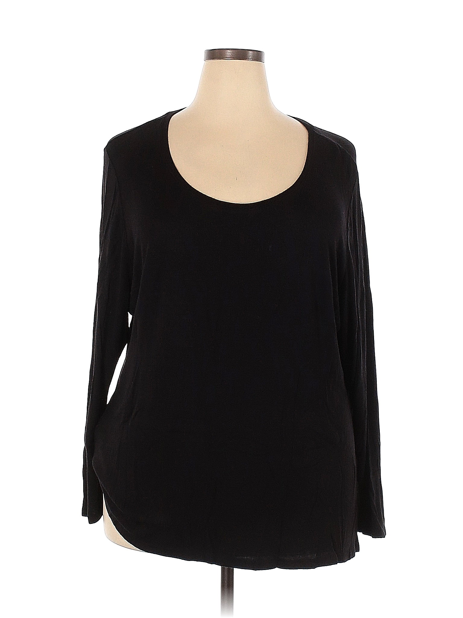Blouse Fashion Bug Rouge Foncé - Taille 22/24, Manches Cloche, Occasion Très Bon état