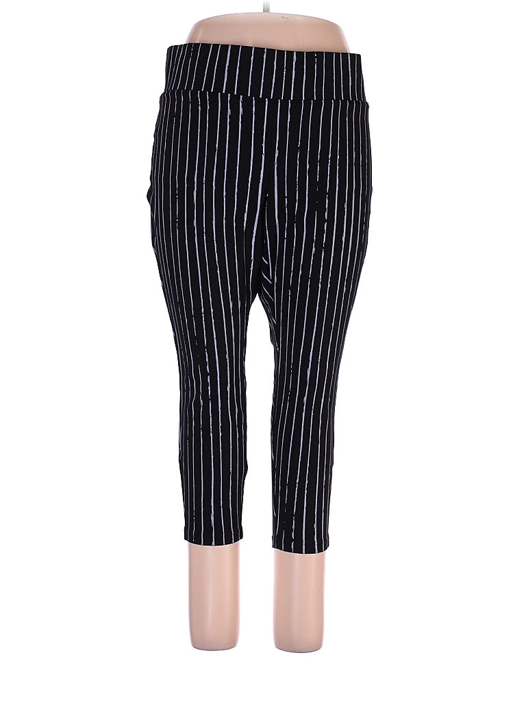 Disney Stripes Black Dress Pants Size 3 - photo 1