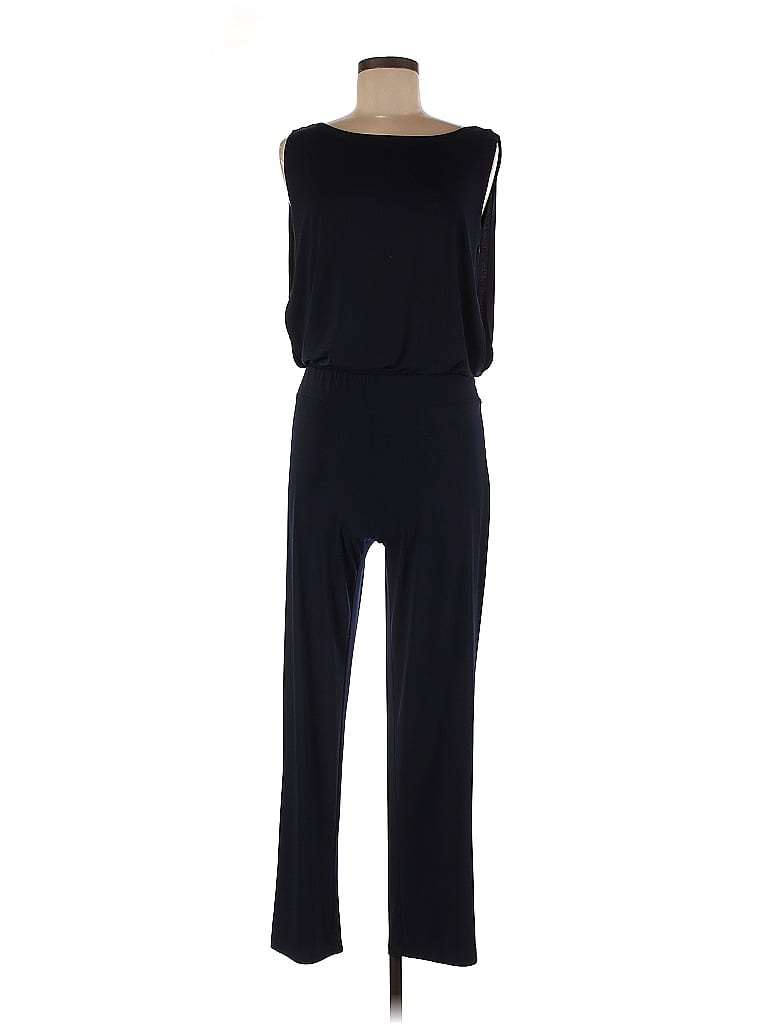 Donna Ricco Solid Black Jumpsuit Size 6 - 80% off | ThredUp