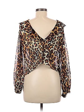 Topshop Long Sleeve Blouse (view 2)