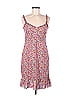 Ralph by Ralph Lauren 100% Cotton Floral Multi Color Pink Casual Dress Size 8 - photo 1