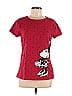 Disney Parks Polka Dots Red Short Sleeve T-Shirt Size M - photo 1