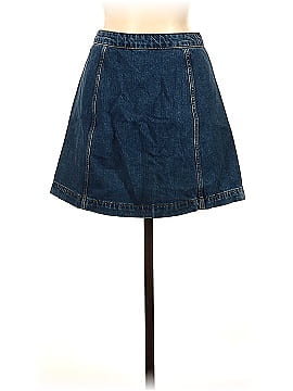 Topshop Denim Skirt (view 2)